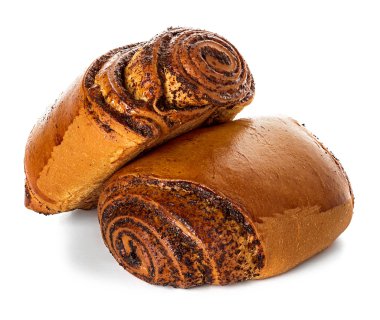Roll, haşhaş tohumu ile pasta