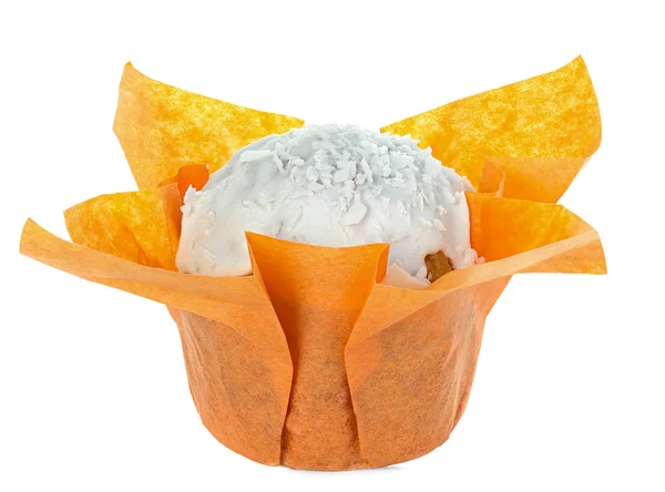 Muffin izolované na bílém pozadí — Stock fotografie