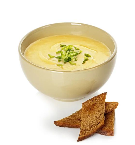 Cream soup — Stock Photo, Image