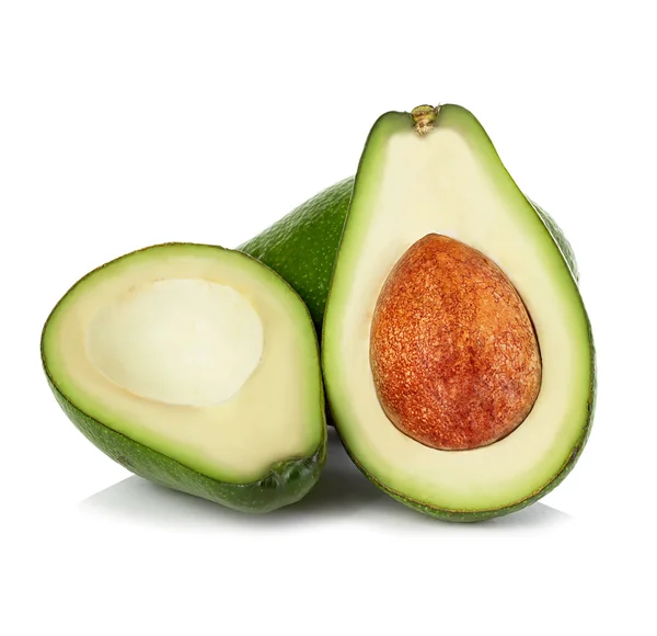 Avocado geïsoleerd — Stockfoto