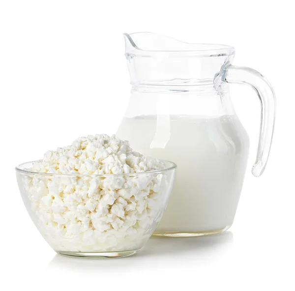 Cottage cheese. Curd — Stock Photo, Image