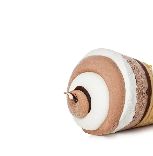 Ice cream isolated on white — Stock Photo, Image
