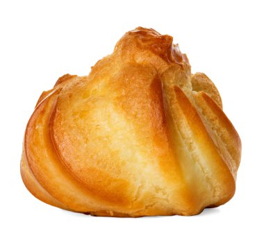 Beyaz arkaplanda izole edilmiş kek