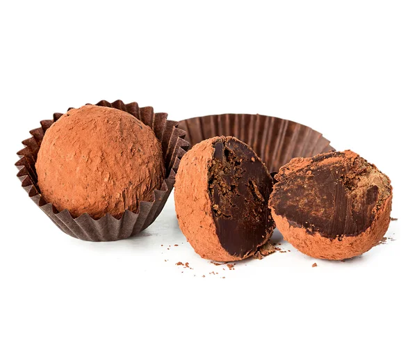 Trufas de chocolate —  Fotos de Stock