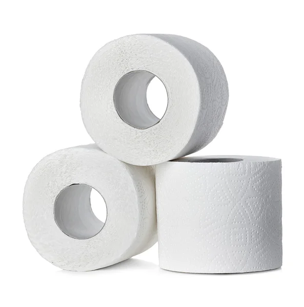 Toiletpapier geïsoleerd — Stockfoto