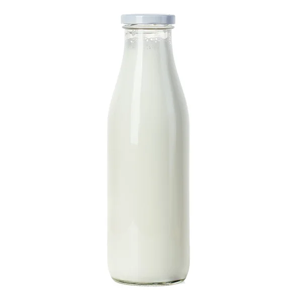 Leche aislada sobre fondo blanco — Foto de Stock