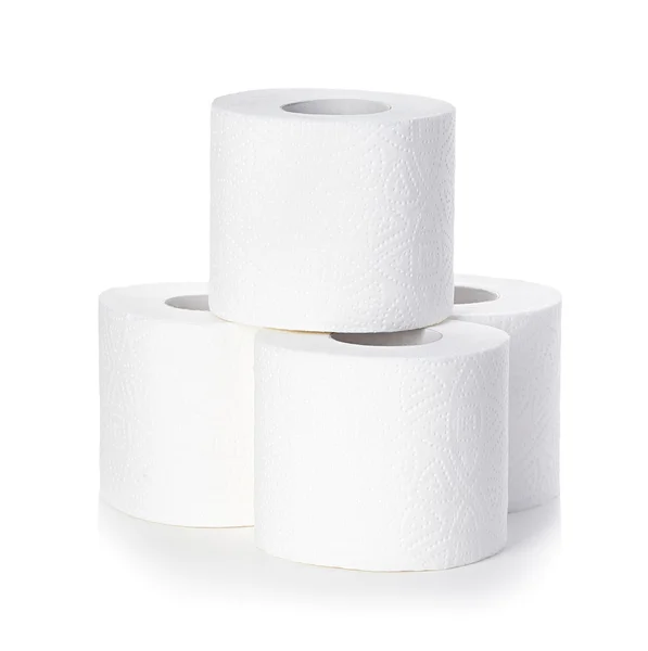 Toilet paper isolated — Stock Photo, Image