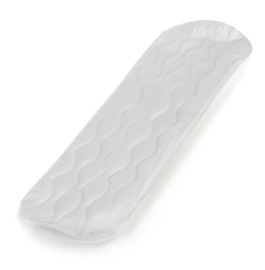 kadın hijyen koruma beyaz zemin üzerine yakın çekim