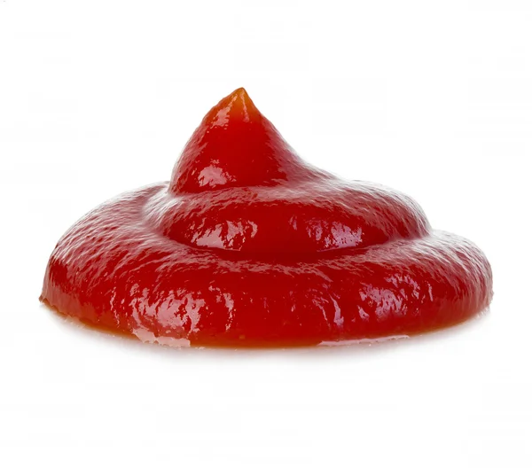 Oryginalny ketchupu na białym tle na białym tle. — Zdjęcie stockowe
