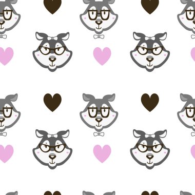 köpek hipster desen