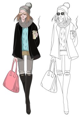 kış kıyafeti kız