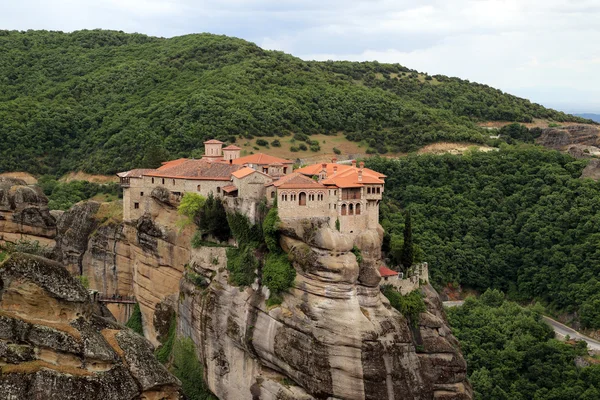 Mosteiro Varlaam, Meteora, Grécia — Fotografia de Stock