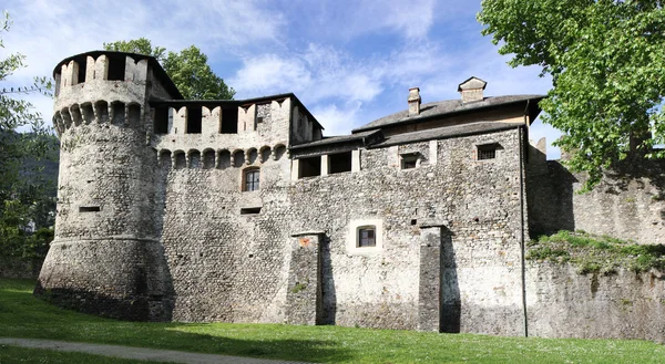 Ruínas do castelo de Visconteo, Locarno, Suíça — Fotografia de Stock