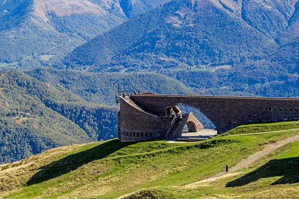 Santa Maria Degli Angeli Kapelle Auf Dem Monte Tamaro Beim — Stockfoto