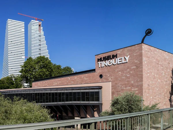 Bazel Zwitserland Juli 2021 Het Tinguely Museum Met Moderne Roche — Stockfoto