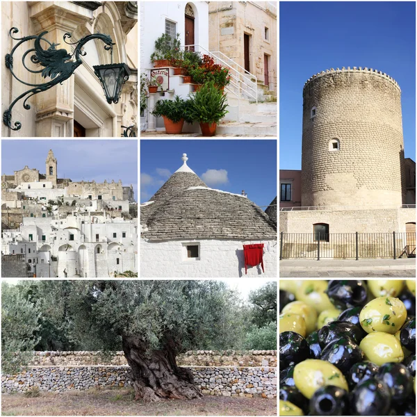 Landmark of Apulia, South Italy — Stock Photo, Image