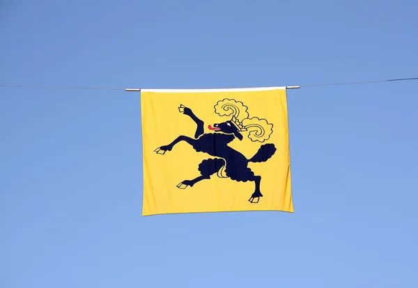 Schweiziska kantoner Flag Series - Schaffhausen — Stockfoto