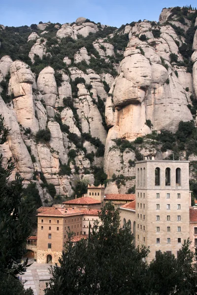 Santa Maria de Montserrat monastery, Spanien — Stockfoto