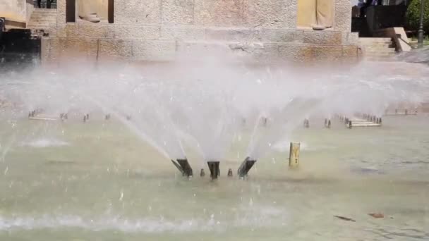 Öffentlicher Brunnen, Palma, Marjocar, Spanien — Stockvideo