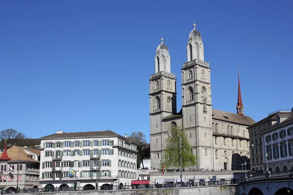 Zurigo, la più grande città della Svizzera — Foto Stock