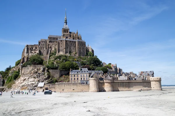 Le Mont-Saint-Michel, Normandie, Frankrike — Stockfoto