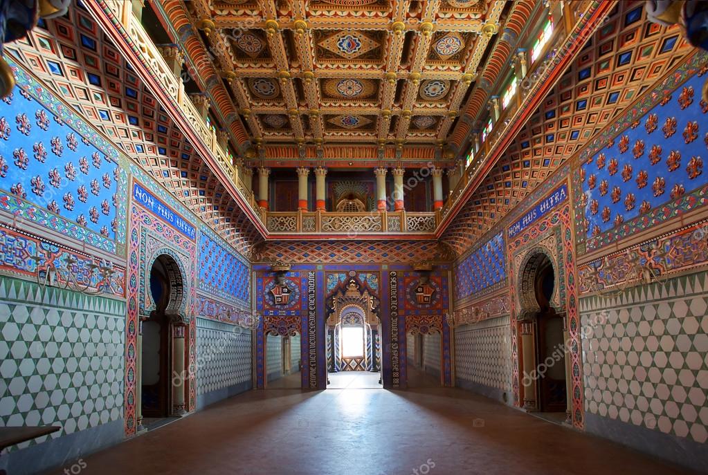 Interior Of An Abandoned Palace Stock Photo C Yulan 93419622