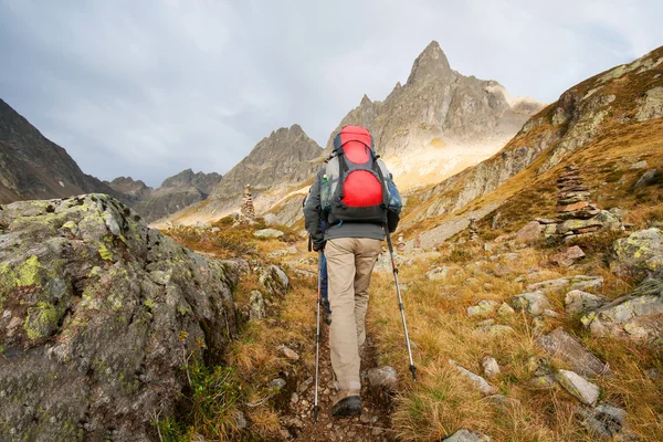 Randonnées sur les montagnes — Photo