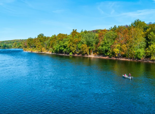 Quiet Fishing on the Delaware — Stock Photo, Image