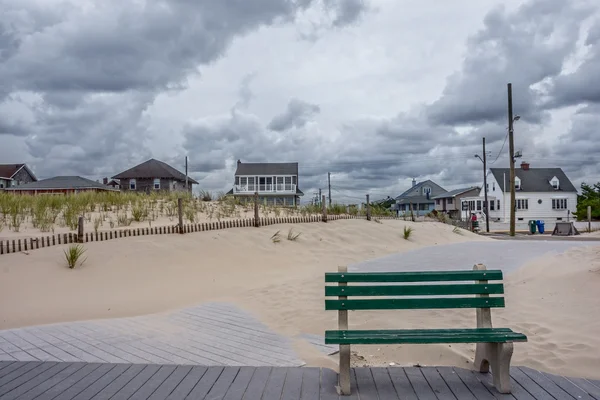 Casas costeiras New Jersey — Fotografia de Stock
