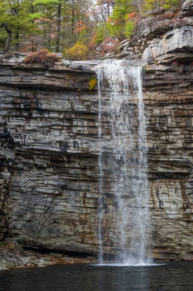 Крупный План Водопада Awosting Falls Парке Lake Minnewaska State Park — стоковое фото