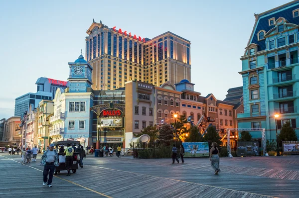 AC boardwalk ve casinolar — Stok fotoğraf