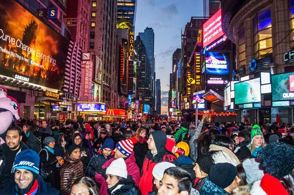 New Years Eve Crowd 2014 — Stock Photo, Image