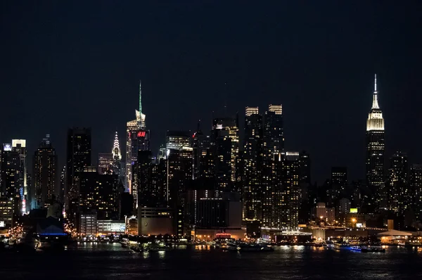 Night Skyline 2014 — Stock Photo, Image