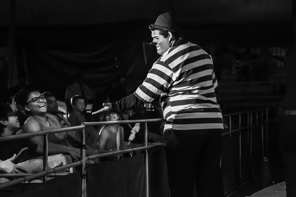 Circus Clown  at the Kelly Miller Circus — Stock Photo, Image