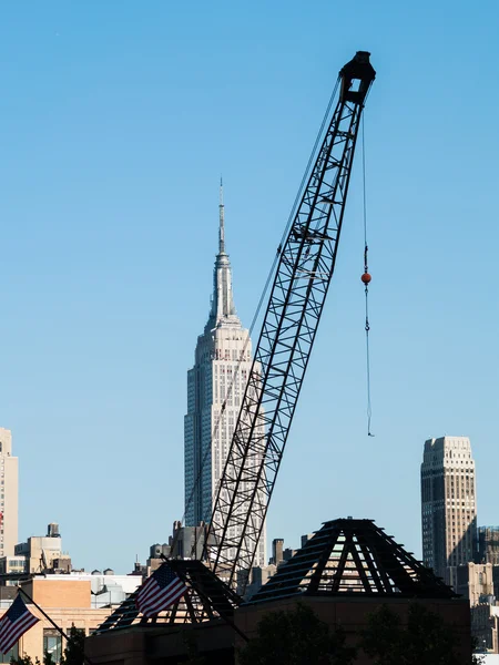 Jeřáb New York City — Stock fotografie