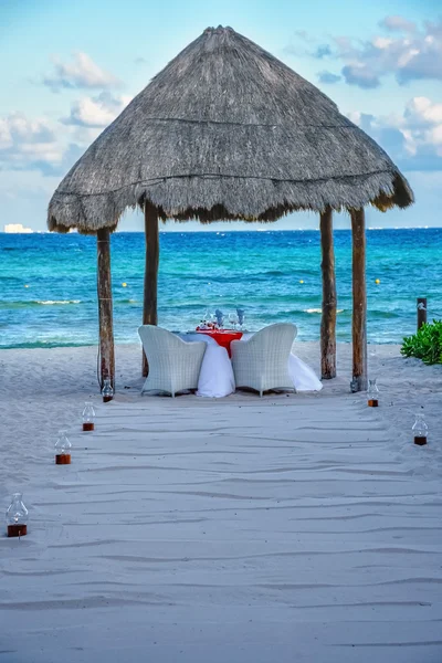 Dinner by the Sea — Stock Photo, Image