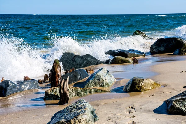 Sasso e mare — Foto Stock