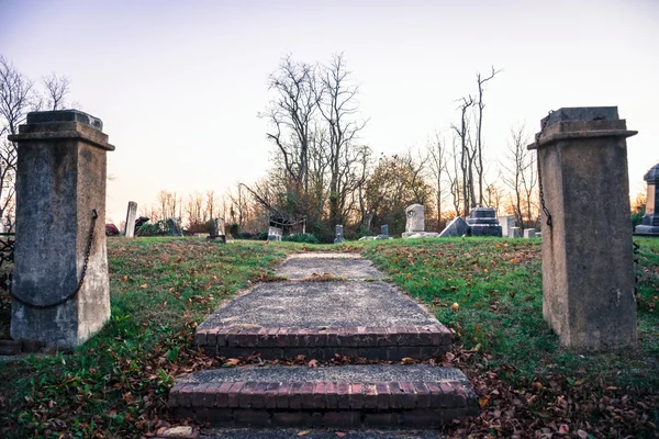 Hoffman Hill Cemetery — Zdjęcie stockowe