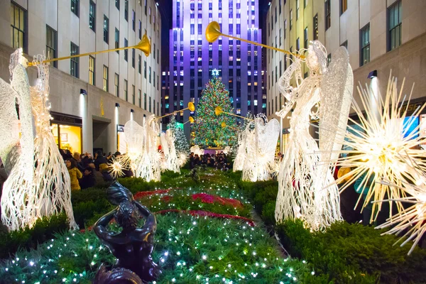 Albero e angeli 2015 — Foto Stock