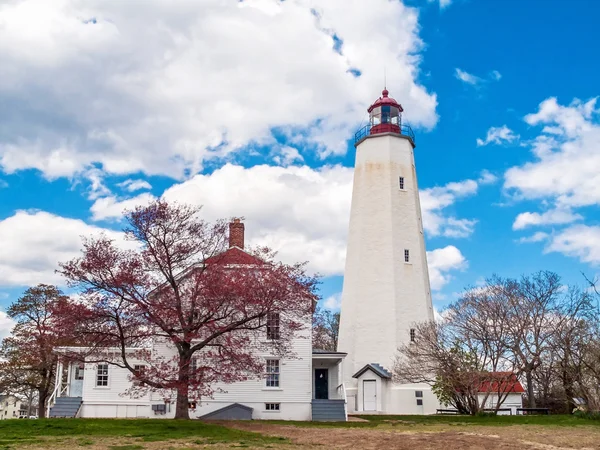 Lighthouse on Shore — Stock Photo, Image