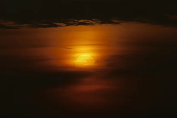 Dark Sky Background of Sunset — Stock Photo, Image