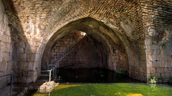 Nimrod Fortress -  Golan heights Royalty Free Stock Photos