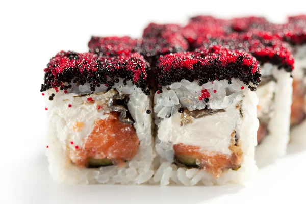 Sushi Roll over White — Stock Photo, Image