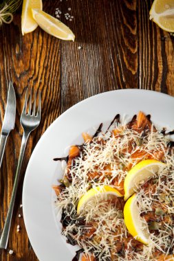 taze somon carpaccio