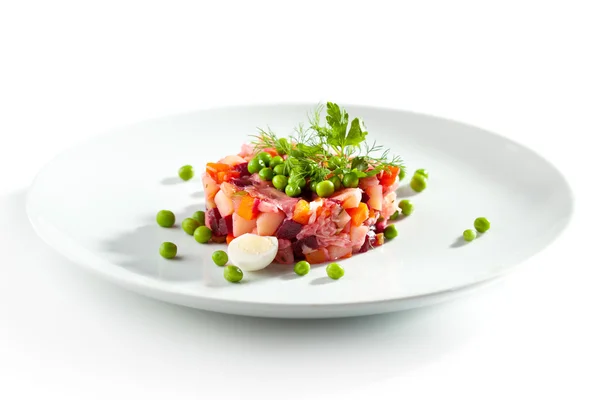 Beetroot and Potato Salad — Stock Photo, Image