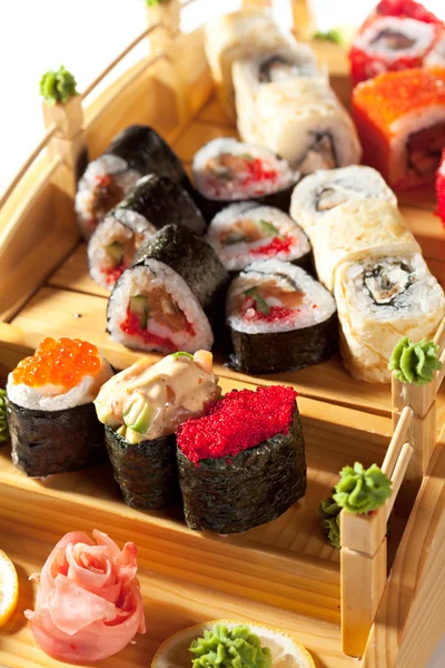 Japanese Sushi Rolls — Stock Photo, Image