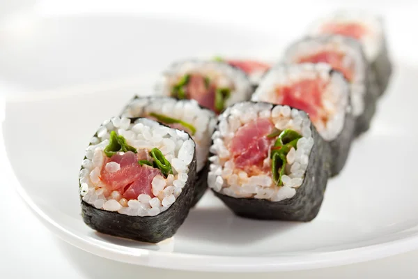 Maki sushi rolka — Stock fotografie