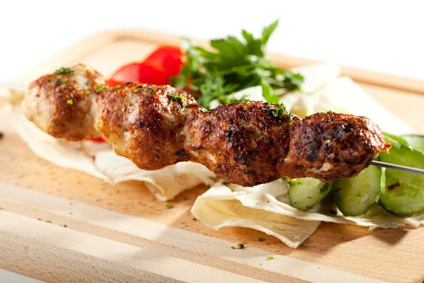 Kebab z kurczaka pikantne — Zdjęcie stockowe