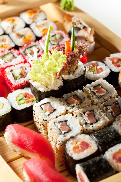 Rotoli di sushi maki — Foto Stock