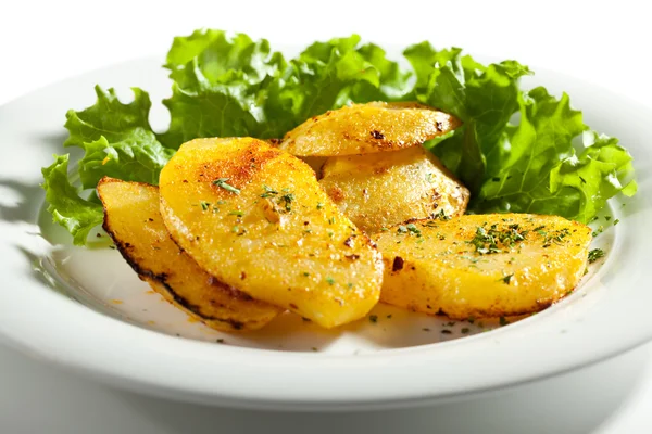 Fried Potato Slice — Stock Photo, Image